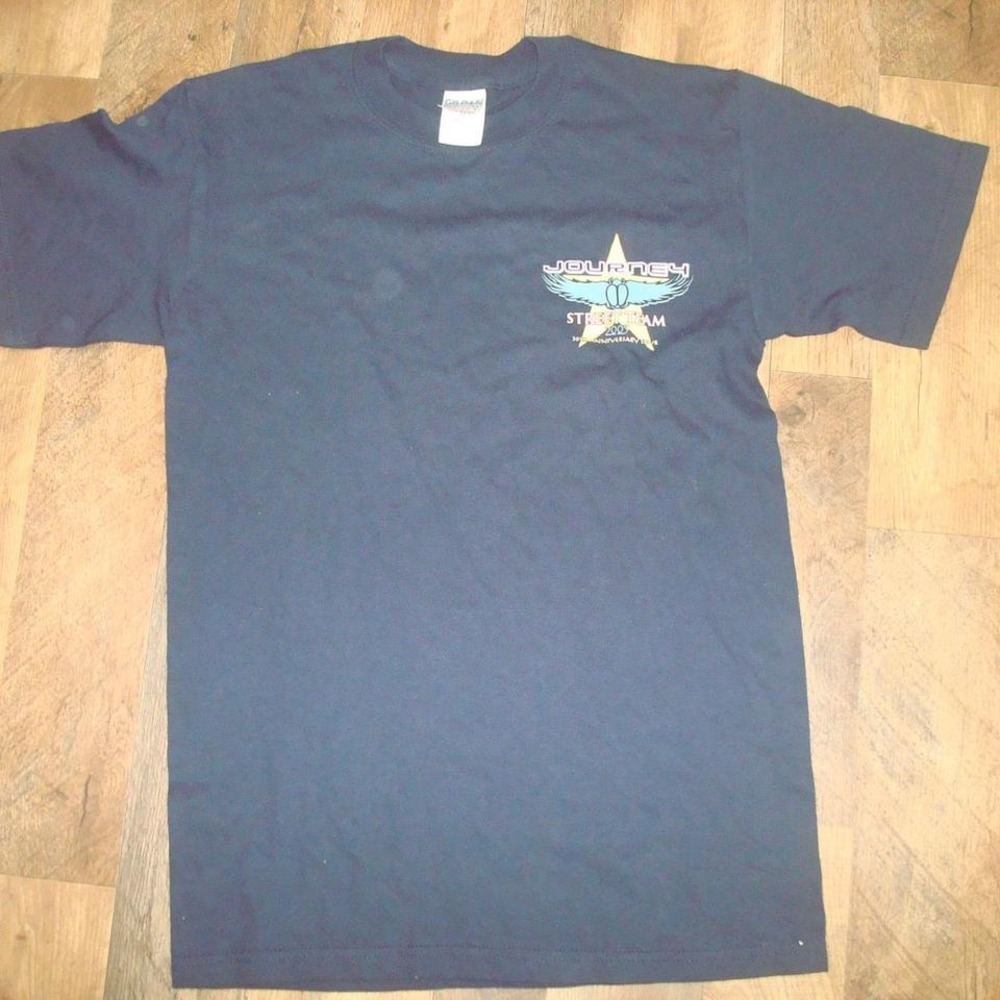 JOURNEY BAND TOUR SHIRT VINTAGE 2005 CREW TEAM